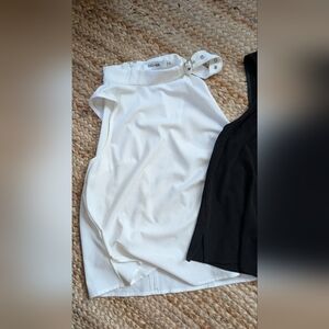 White Tank Blouse for Women